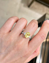 Load image into Gallery viewer, 5.07ct Unheated Yellow Sapphire
