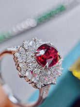 Load image into Gallery viewer, 2.05ct Unheated Pigeon Blood Ruby Ring
