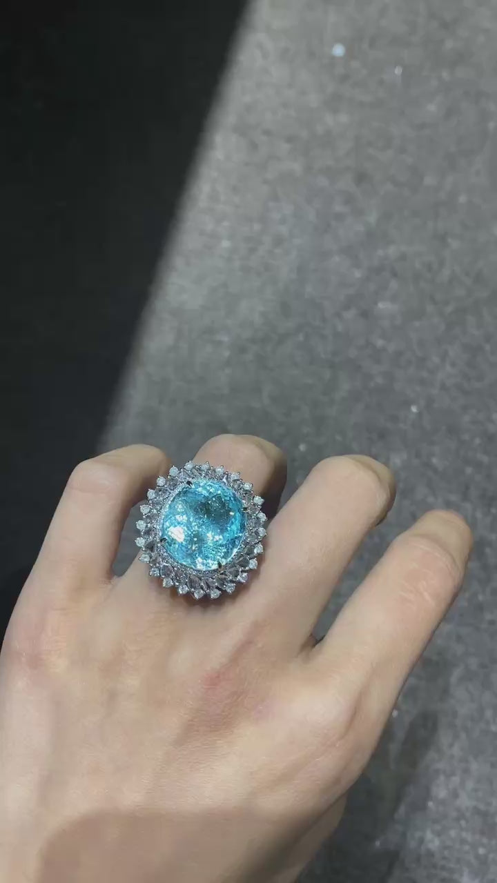 18.88ct Neon Blue Paraiba