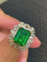 Load and play video in Gallery viewer, 4.79ct MUZO Green Emerald
