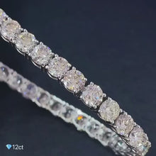 Load and play video in Gallery viewer, 12ct Diamond Bracelet
