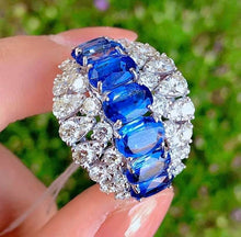 Load image into Gallery viewer, 6.43ct Blue Sapphire
