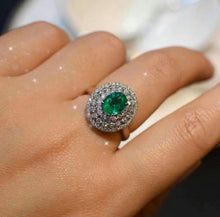 Load image into Gallery viewer, 1.3ct Vivid Green Emerald
