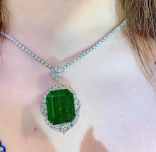 Load image into Gallery viewer, 28ct MUZO Green Emerald
