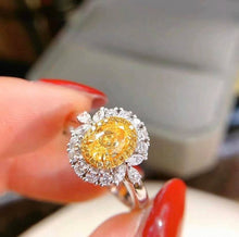 Load image into Gallery viewer, 0.75ct Yellow Diamond
