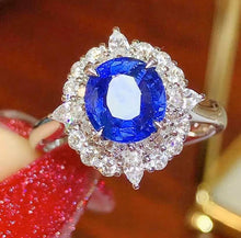 Load image into Gallery viewer, 2.03ct Unheated Cornflower Blue Sapphire
