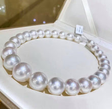 Load image into Gallery viewer, 15-18.5mm Australian White South Sea Pearl! Full round, Excellent Luster, Minor Flaws!
