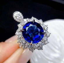 Load image into Gallery viewer, 4.08ct Unheated Royal Blue Sapphire
