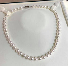 Load image into Gallery viewer, 7-7.5mm Akoya Pearls!! Excellent luster, Non Dyed!
