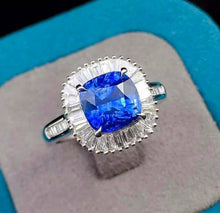 Load image into Gallery viewer, 3.25ct Unheated Cornflower Blue Sapphire
