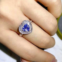 Load image into Gallery viewer, 1.5ct Unheated Cornflower Blue Sapphire
