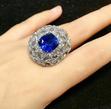 Load image into Gallery viewer, 6.2ct Unheated Royal Blue Sapphire
