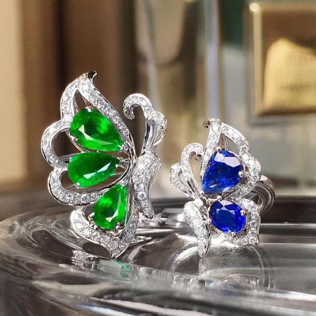 0.85ct Vivid Green Emerald