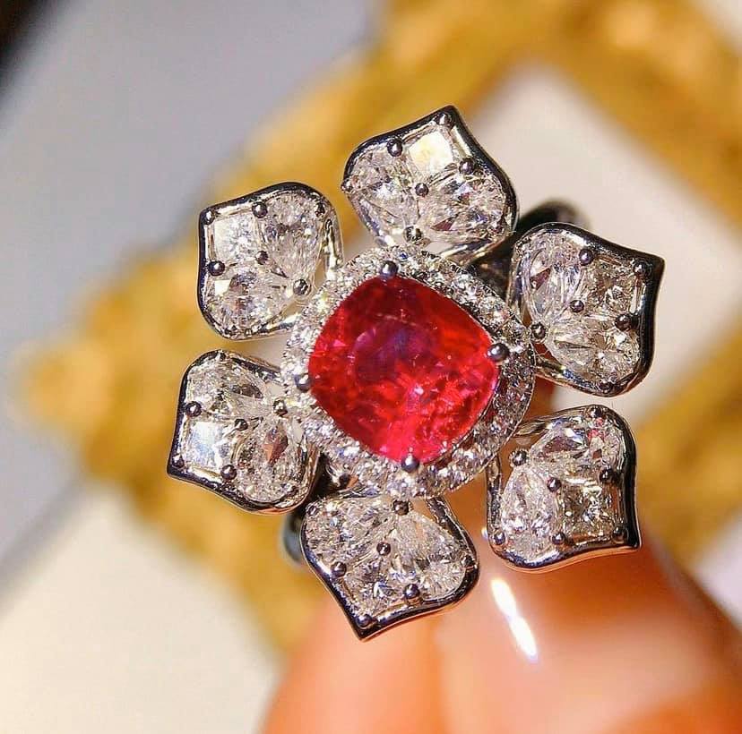 1.6ct Unheated Red Ruby