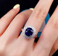 Load image into Gallery viewer, 3.66ct Unheated Royal Blue Sapphire
