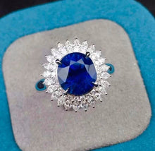 Load image into Gallery viewer, 3.66ct Unheated Royal Blue Sapphire
