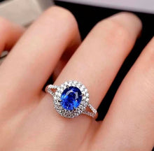 Load image into Gallery viewer, 1.33ct Unheated Cornflower Blue Sapphire
