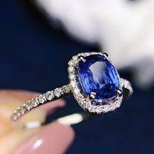 Load image into Gallery viewer, 1.014ct Unheated Cornflower Blue Sapphire
