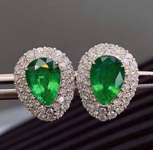 Load image into Gallery viewer, 1.58+1.59ct VIBRANT BRILLIANCE VERDANT Green Emerald
