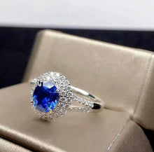 Load image into Gallery viewer, 1.33ct Unheated Cornflower Blue Sapphire
