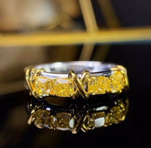 Load image into Gallery viewer, 0.71ct Yellow Diamonds
