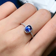 Load image into Gallery viewer, 1.014ct Unheated Cornflower Blue Sapphire
