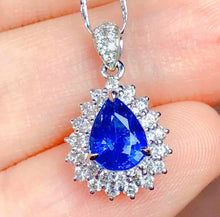 Load image into Gallery viewer, 1.31ct Unheated Cornflower Blue Sapphire
