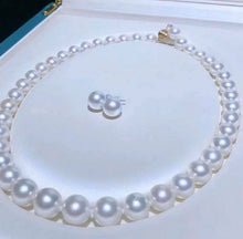 Load image into Gallery viewer, 9-11mm Australian White South Sea Pearl!! Full Round, Minor Flaw!
