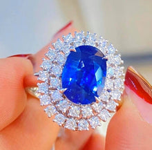 Load image into Gallery viewer, 3.36ct Unheated Royal Blue Sapphire
