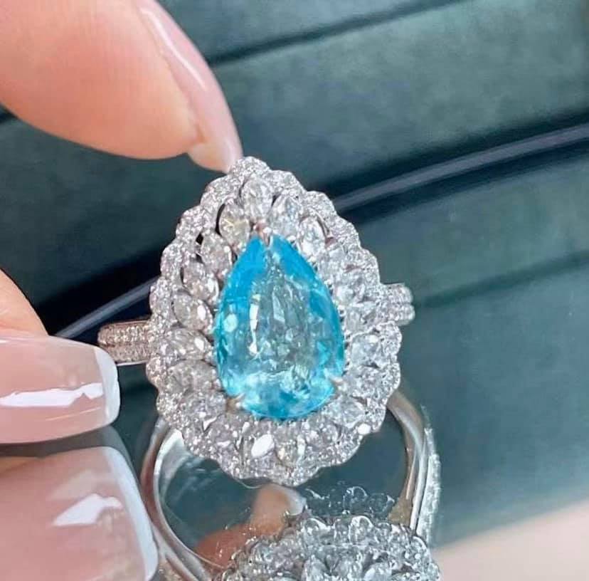2.12ct Neon Blue Paraiba Tourmaline