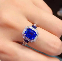 Load image into Gallery viewer, 3.64ct Unheated Cornflower Blue Sapphire
