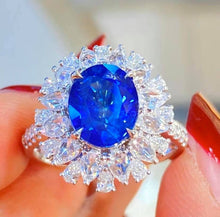 Load image into Gallery viewer, 3.53ct Unheated Royal Blue sapphire
