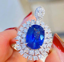 Load image into Gallery viewer, 3.36ct Unheated Royal Blue Sapphire
