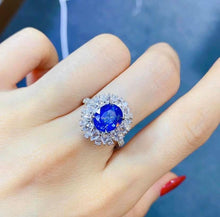 Load image into Gallery viewer, 3.53ct Unheated Royal Blue sapphire
