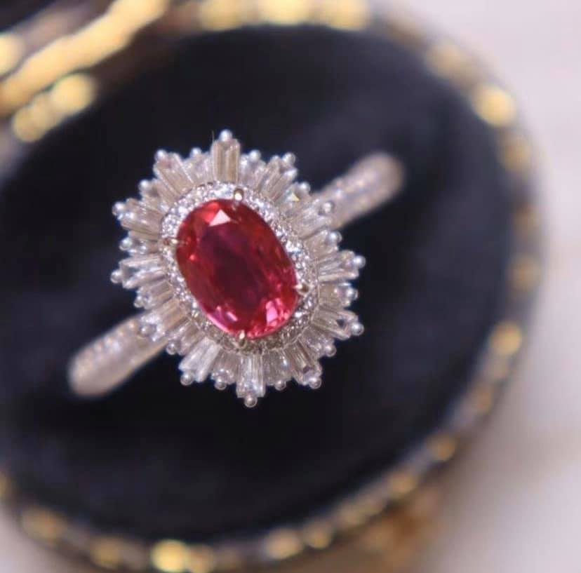 0.95ct Unheated Ruby