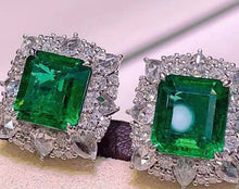 Load image into Gallery viewer, 2+1.76ct VERDANT Green Emerald
