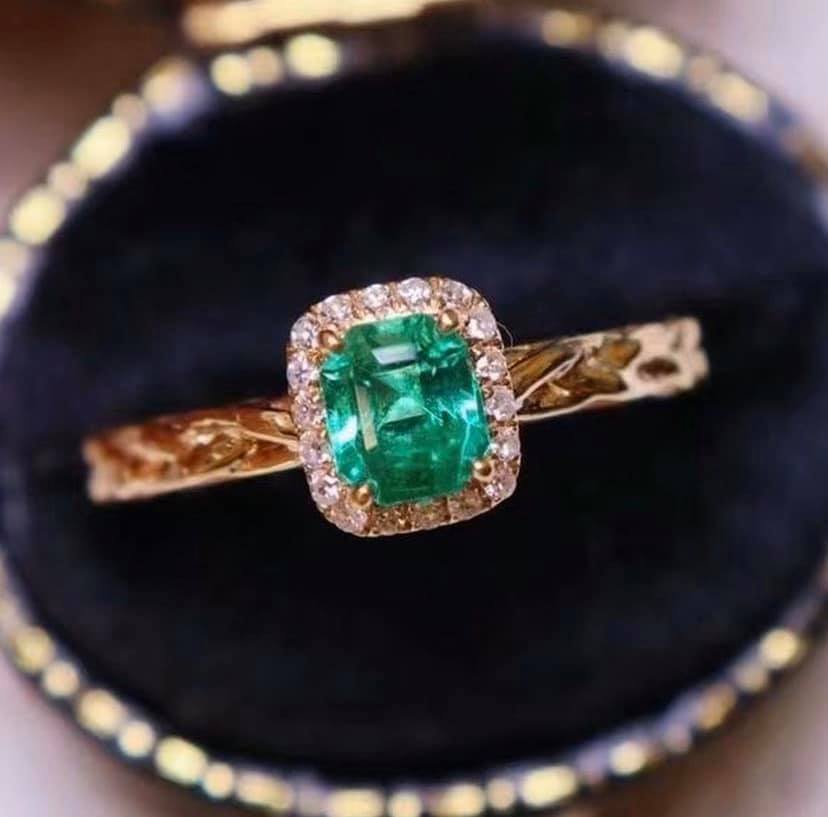 0.58ct Columbia Green Emerald