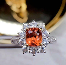 Load image into Gallery viewer, 1.39ct Unheated Orange Sapphire

