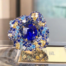Load image into Gallery viewer, 4.08ct Royal Blue Sapphire
