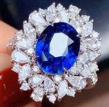 Load image into Gallery viewer, 4.01ct Unheated Royal Blue Sapphire
