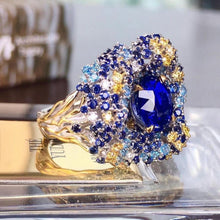 Load image into Gallery viewer, 4.08ct Royal Blue Sapphire
