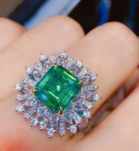 Load image into Gallery viewer, 3.97ct Vivid Green Emerald
