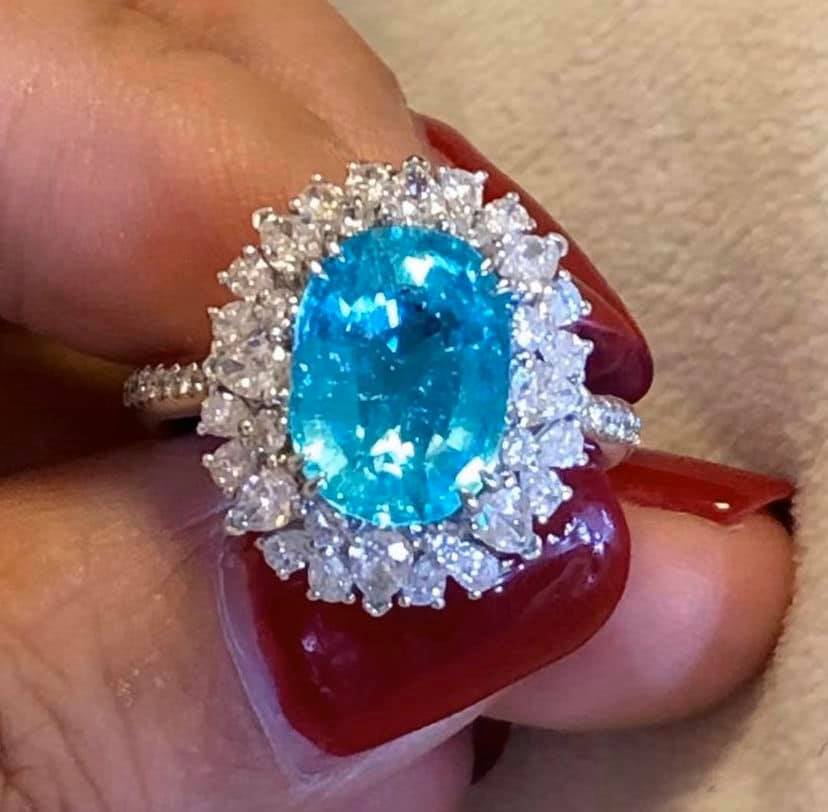 3.61ct Neon Blue Paraiba
