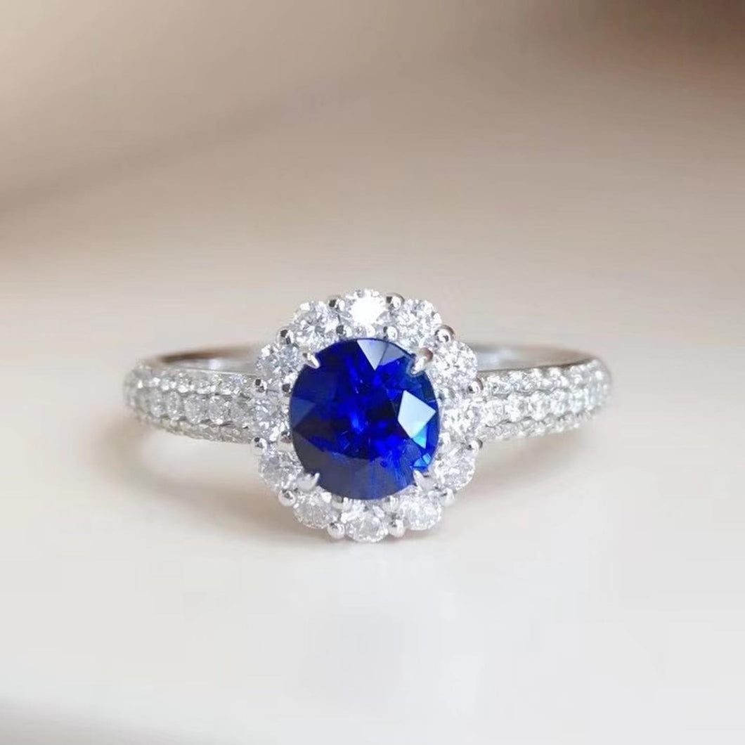 1.01ct Royal Blue Sapphire