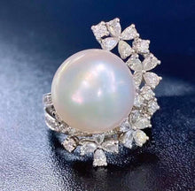Load image into Gallery viewer, 14-15mm Aurora Australian White South Sea Pearl, Full Round, Flawless
