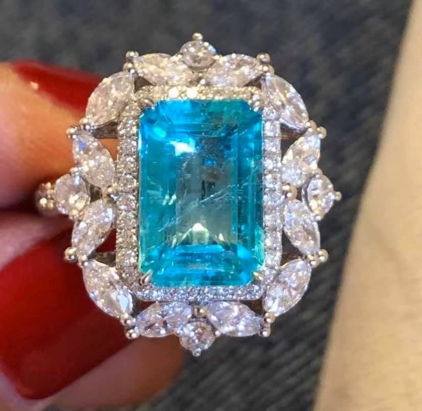 3.48ct Neon Blue Paraiba