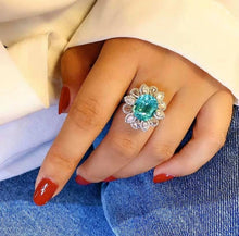 Load image into Gallery viewer, 5.06ct Neon Blue Paraiba, GLASSY PIECE!!
