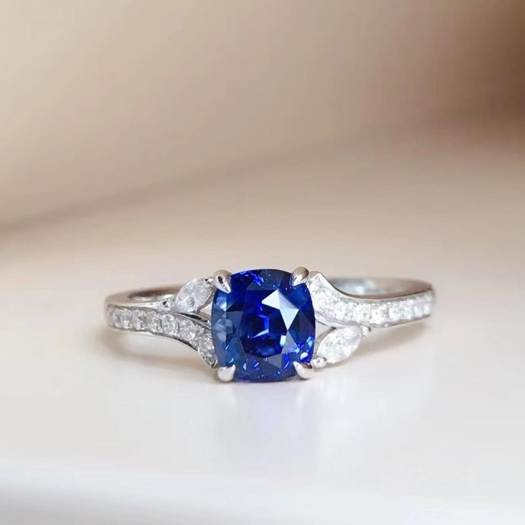 1.37ct Royal Blue Sapphire