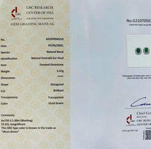 Load image into Gallery viewer, 1.9ct MUZO Green Emerald, INSIGNIFICANT OIL
