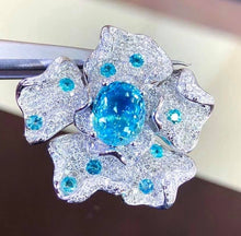 Load image into Gallery viewer, 2.85ct Neon Blue Paraiba, GLASSY CLEAN PIECE
